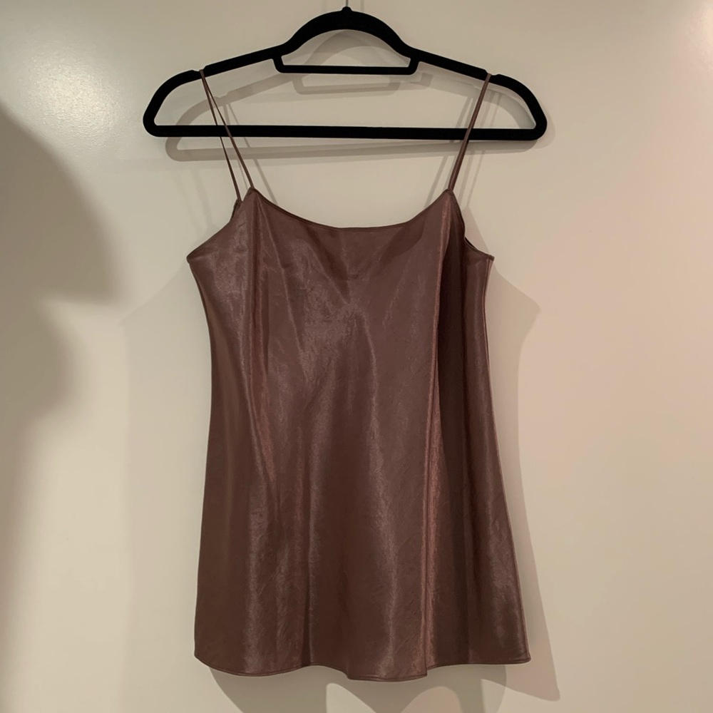 Vince satin scoop cami